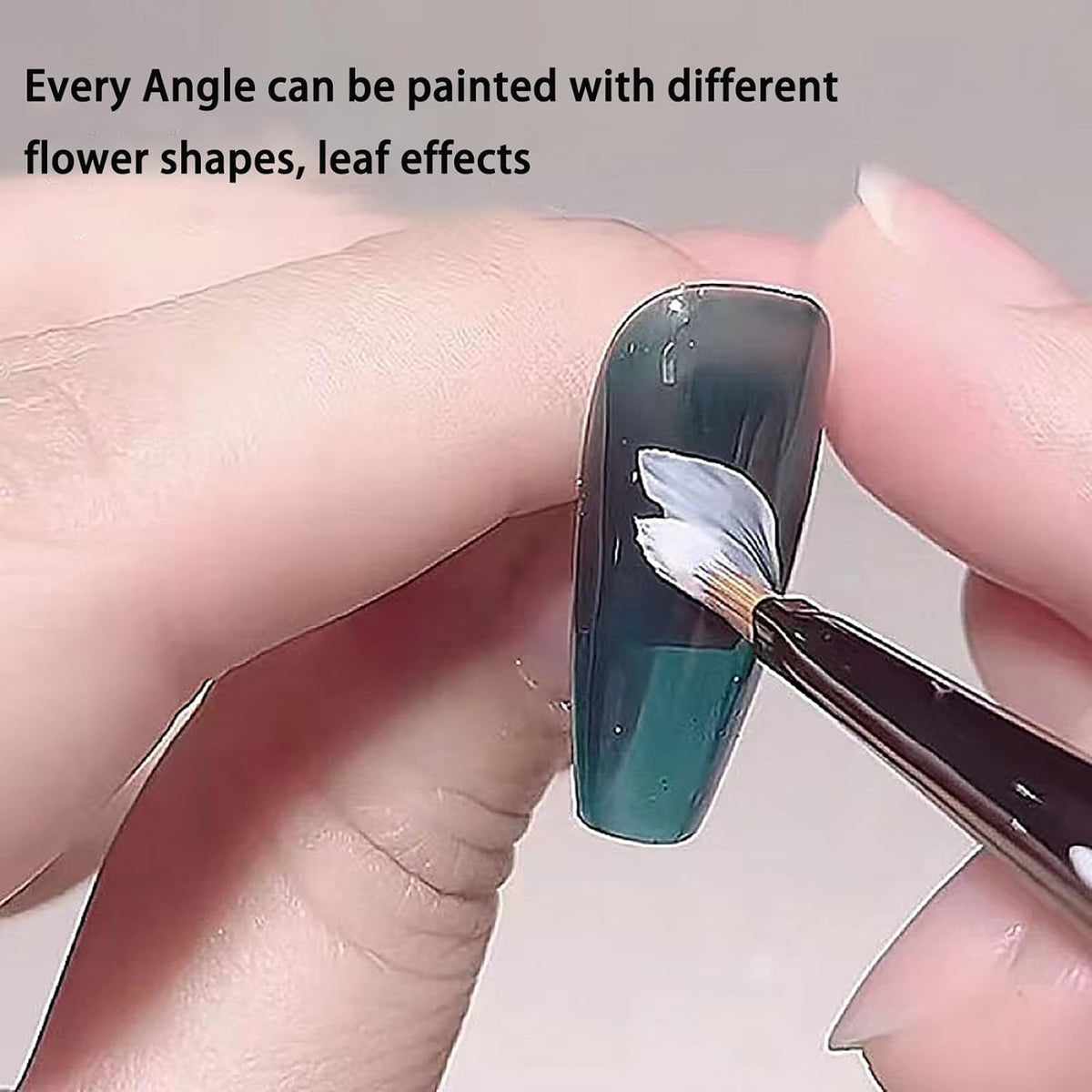 Nail Brush for Drawing Petals and Butterflies, Watercolor Paint Brushes for Oil Painting, Acrylic