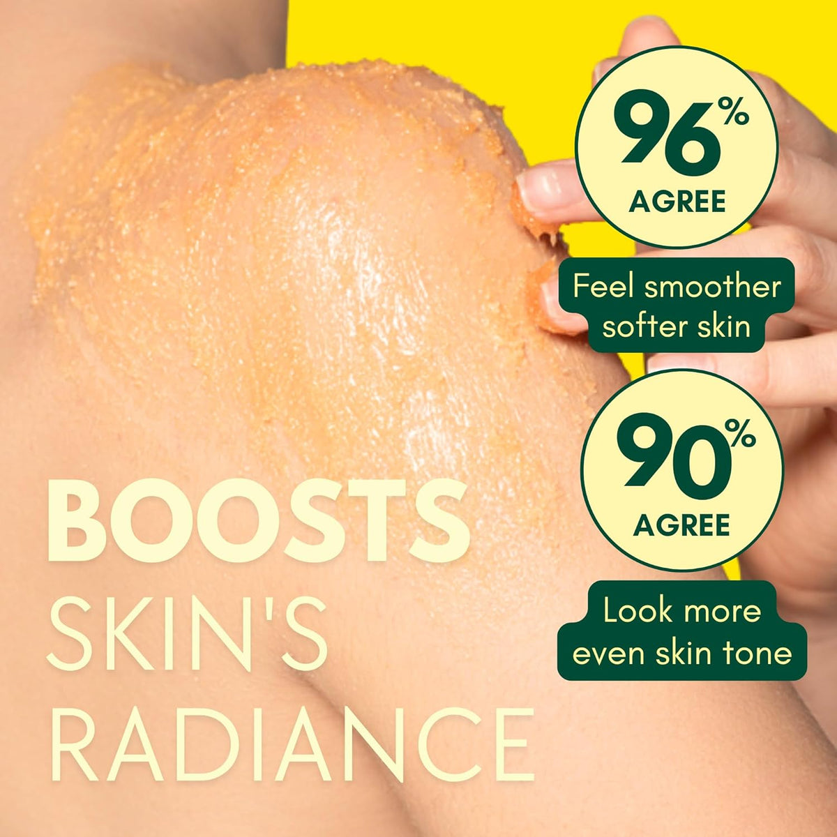 Ginger Body Scrub with AHA/BHA – Lymphatic Drainage, Exfoliating, Anti-Cellulite, Skin Firming