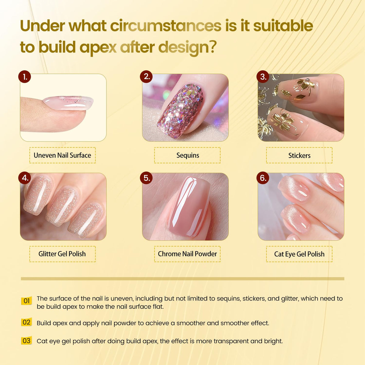 JODSONE Crystal Builder Top Coat Gel – 16.5ml No Wipe Clear Top Coat for Gel Nail Polish, Ultra