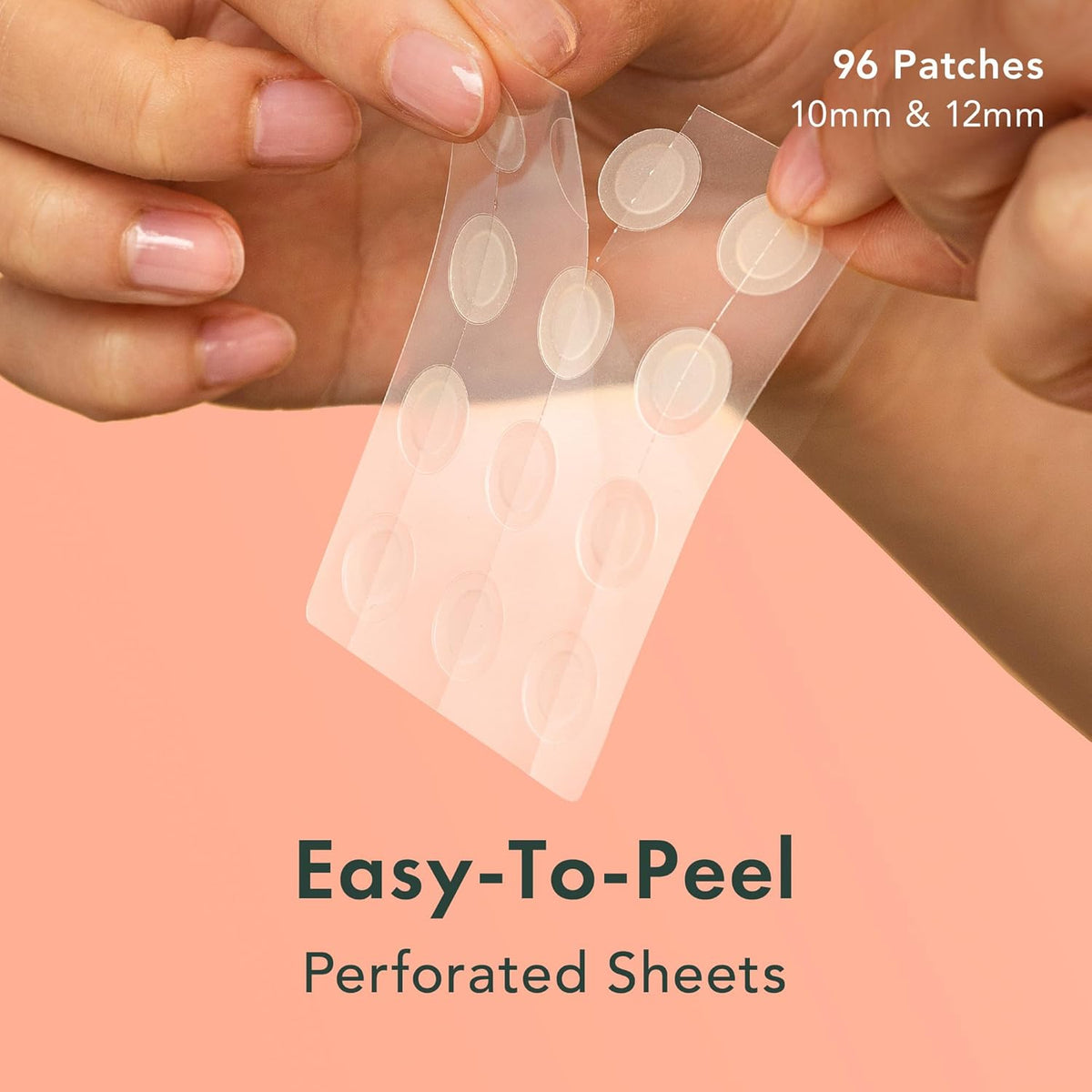 Rael Pimple Patches, Miracle Invisible Spot Cover - Hydrocolloid Acne Patch, Treatment for