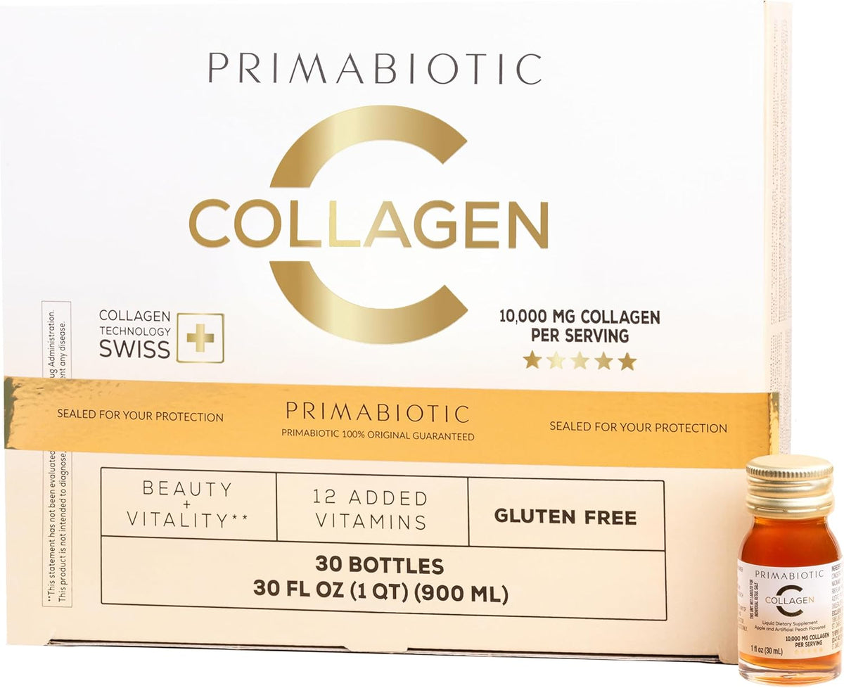 Liquid Collagen - High Collagen Content [10,000 Mg] Per Serving - Hydrolyzed Collagen and 12