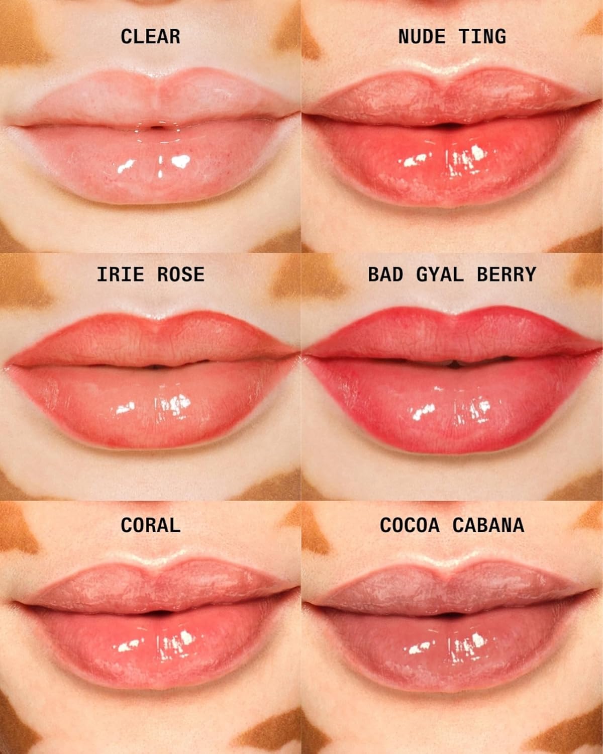 Cay Skin Isle Lip Balm SPF 30 – High Shine, Hydrating + Sheer Lip Gloss in Vanilla Brown Sugar