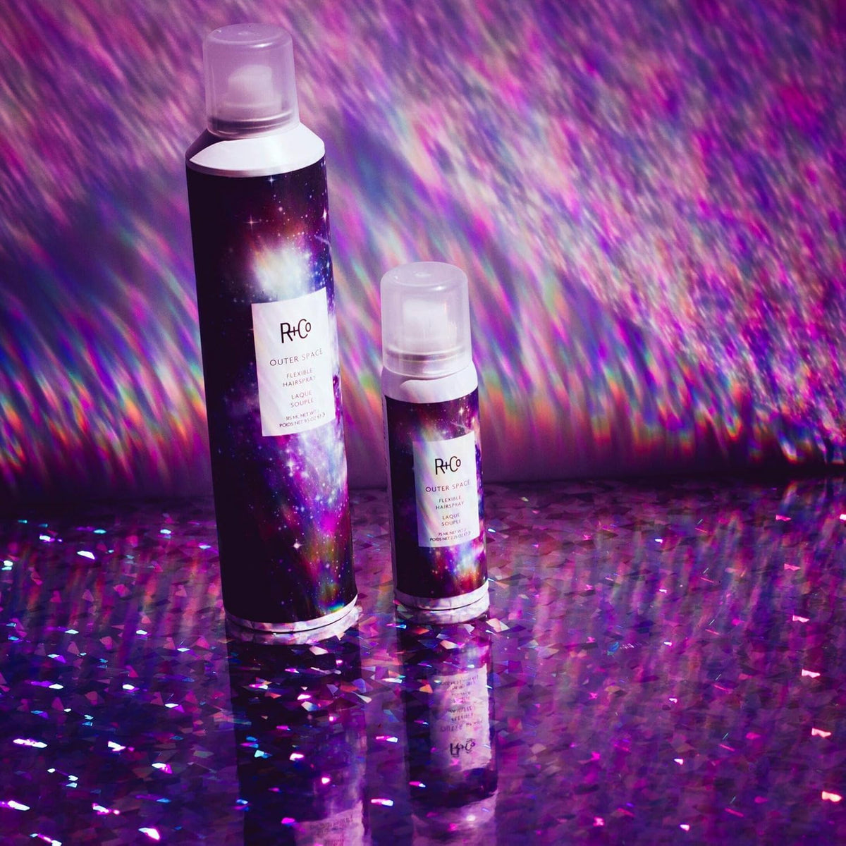R+Co Hair Spray Set for Volume and Hold | Outer Space & Balloon Hairsprays | Instant Volume and