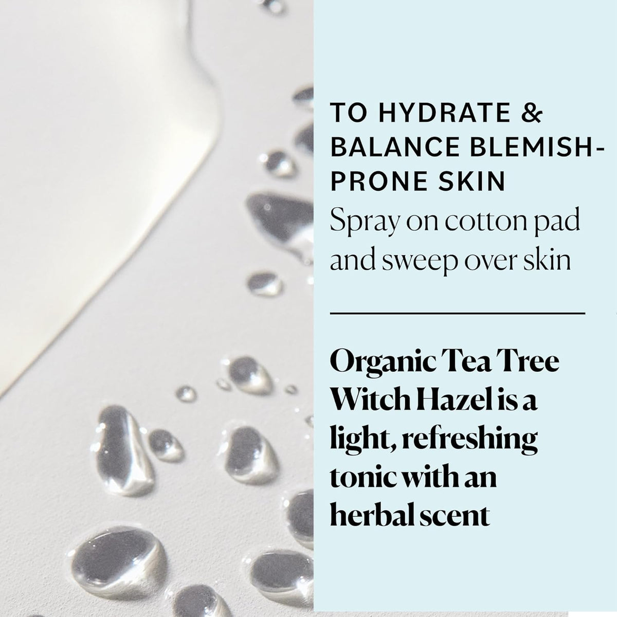 Sky Organics Organic Tea Tree & Witch Hazel for Face, Purifying Facial Toner to Hydrate, Soothe