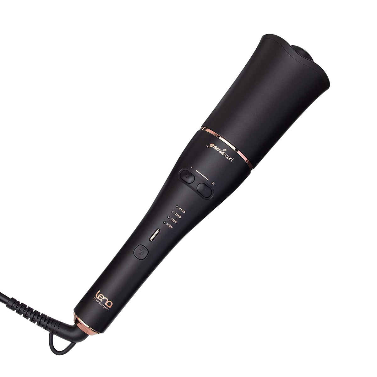 LENA Auto Hair Curling Wand, Professional Hair Curler Iron Styler, Automatic Rotating Styling Tool