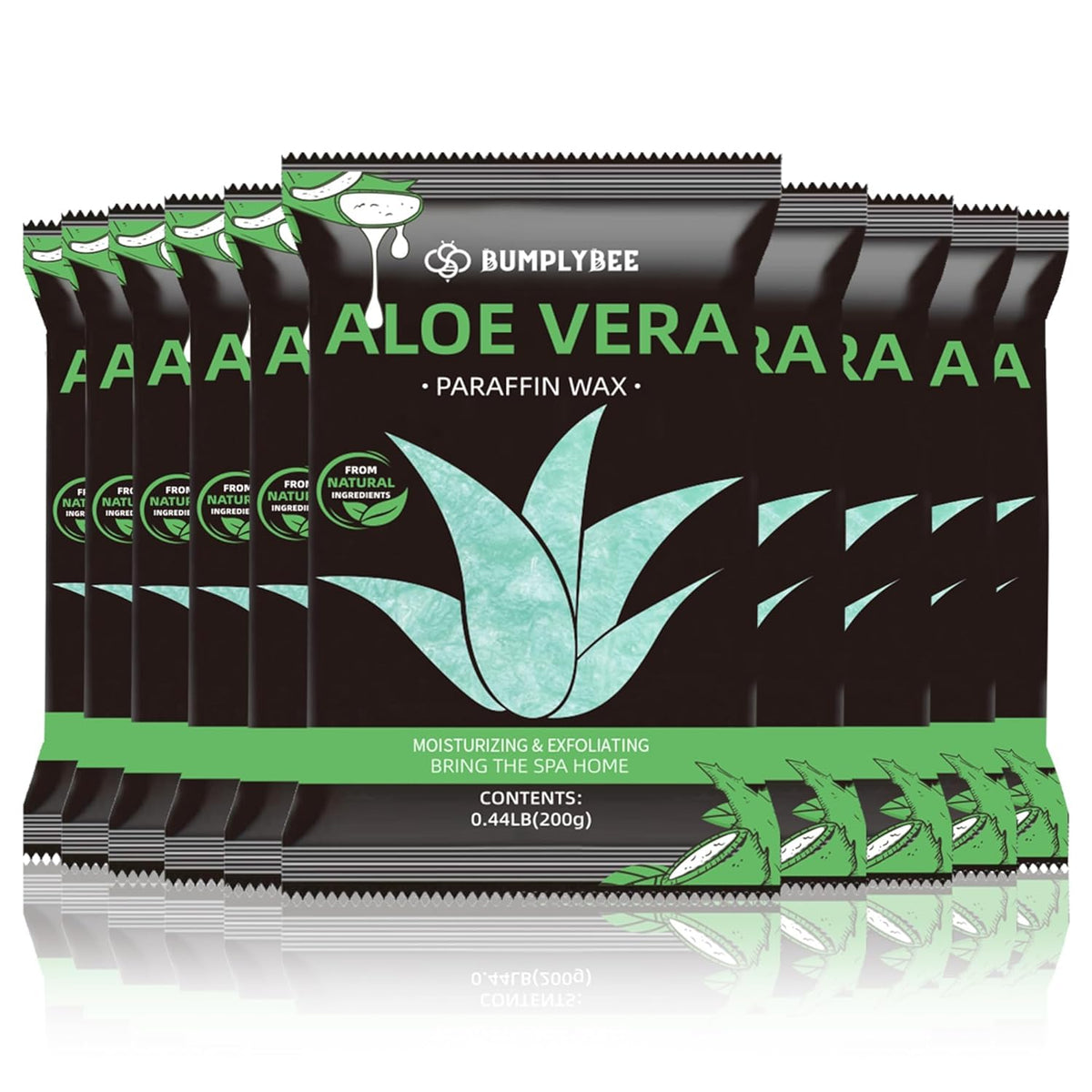 Paraffin Wax for Hand and Feet, 10 Pack Aloe Vera Paraffin Wax Refills for Paraffin Wax Machine