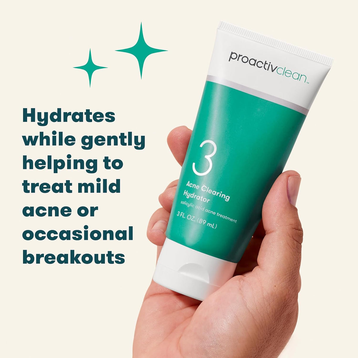 Proactiv Clean Acne Clearing Hydrator- Gentle Daily Face Moisturizer for Women and Men- Salicylic