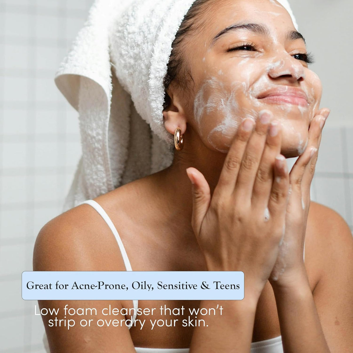 ZENMED Facial Cleansing Gel 6 oz for Women and Men - All-in-One Cleanser Face Wash | Hydrating