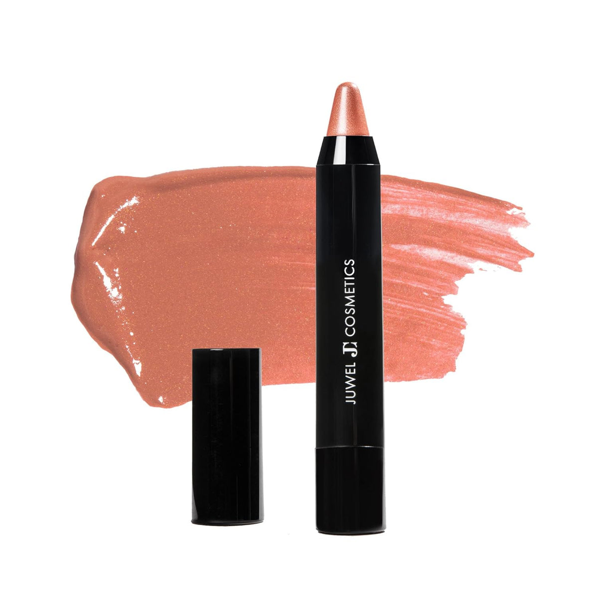 Juwel Cosmetics Retractable Lip Crayon, High Shine Long Lasting Lip Liner with Vitamins C & E, Shea