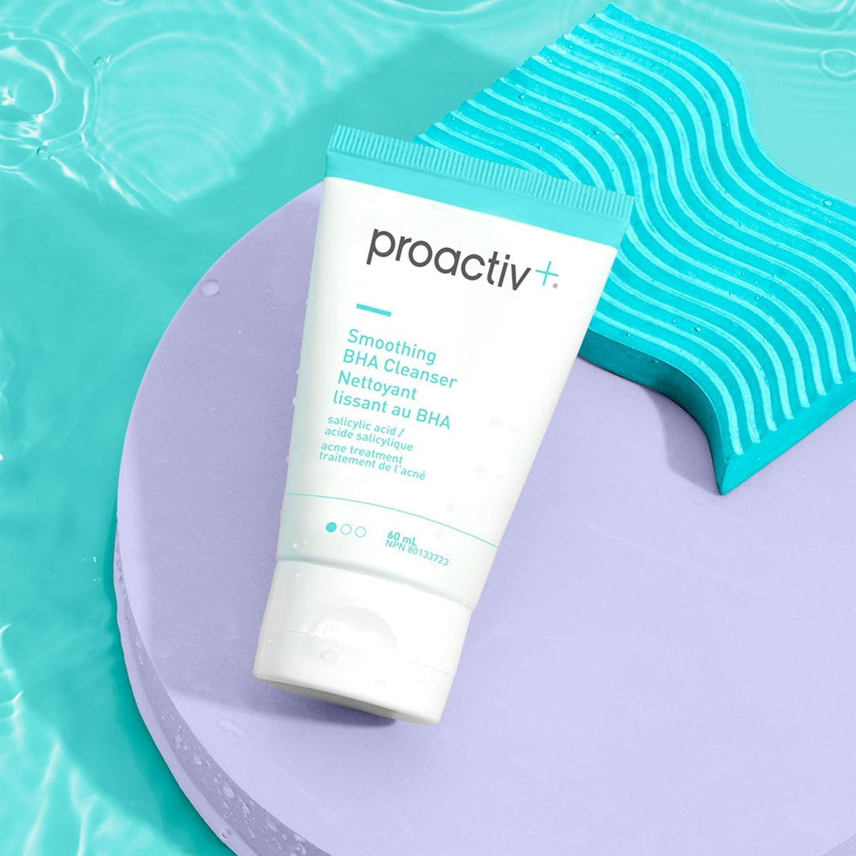 Proactiv+ Smoothing BHA Cleanser, 6 oz, Unscented Acne Treatment for All Skin Types, 1% Salicylic