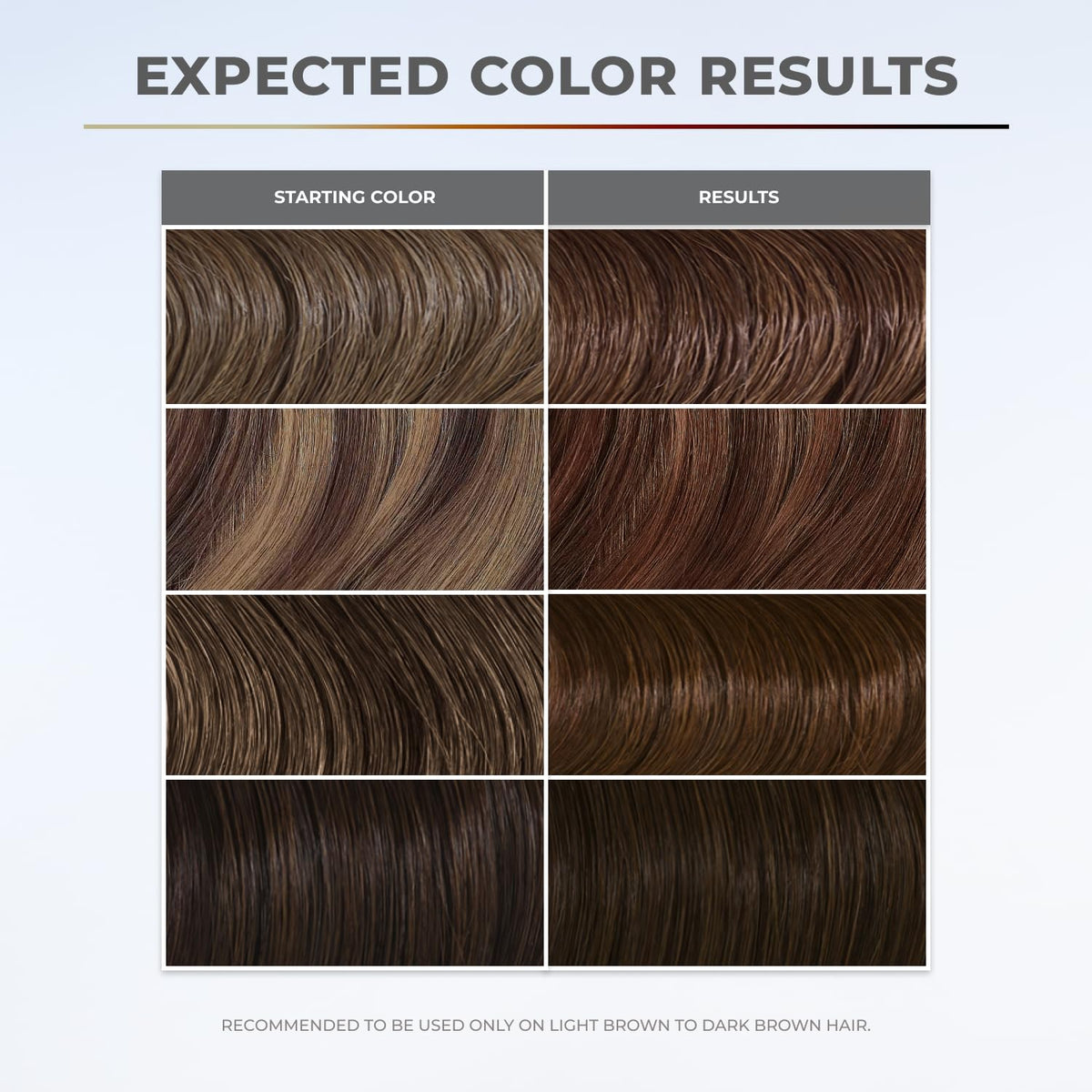 XMONDO Color Super Gloss Golden Brown Semi-Permanent Hair Dye, Vegan Formula Color Depositing Hair