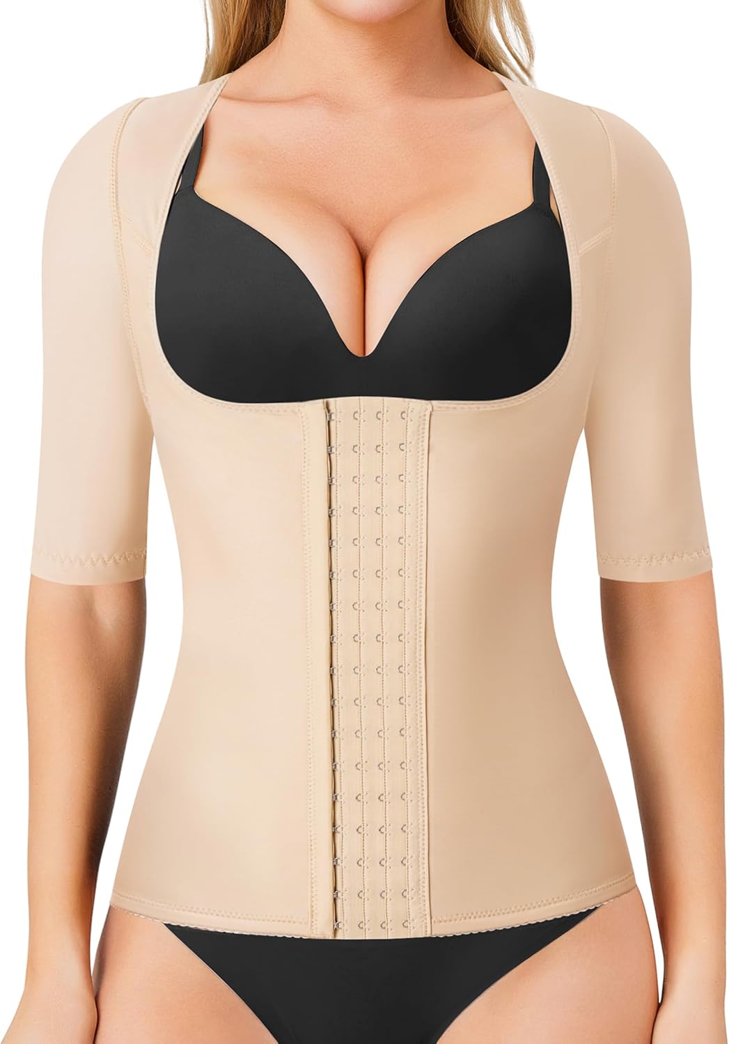Gotoly Women Waist Trainer Corset Tummy Control Shapewear Upper Arm Shaper Post Surgical Slimmer