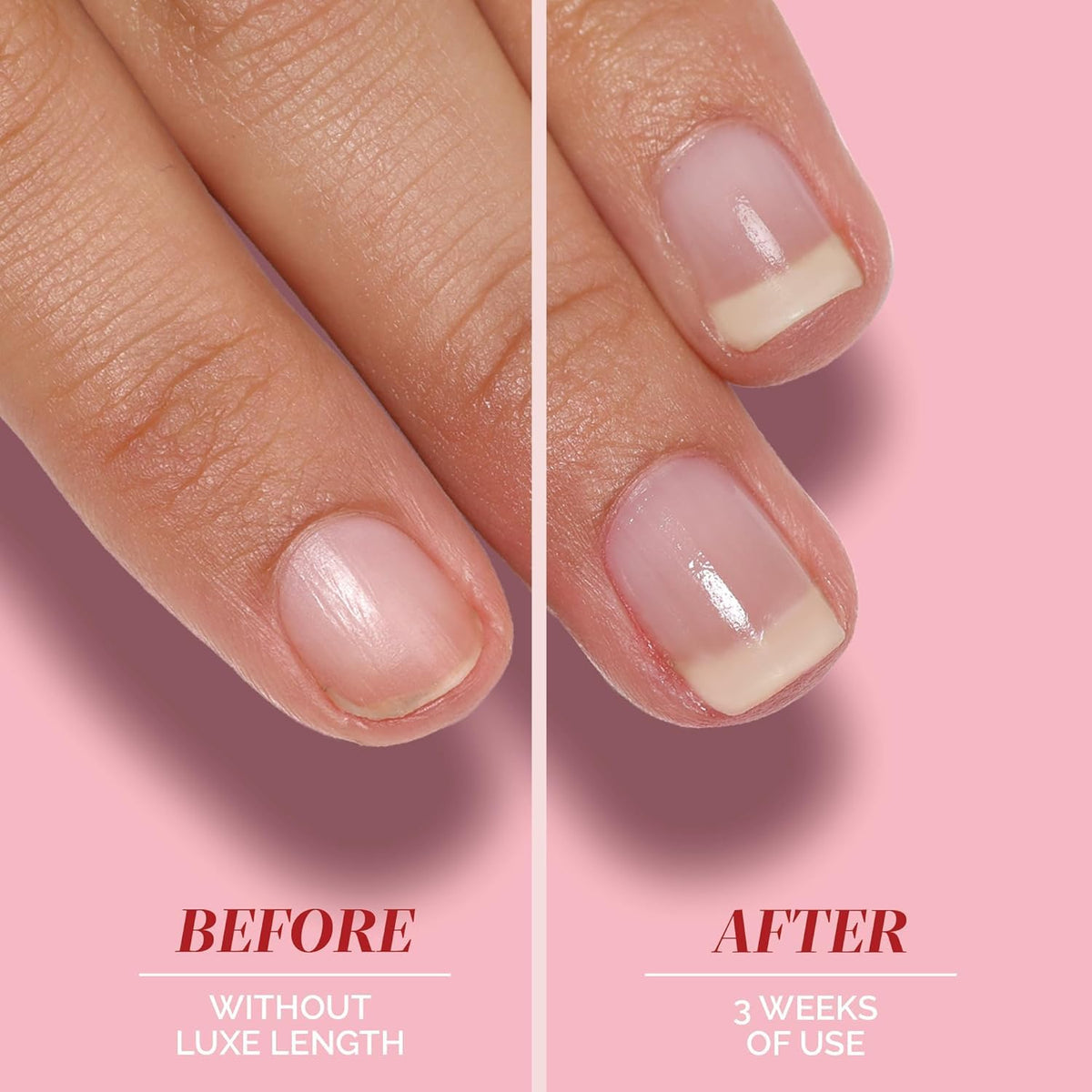 LONDONTOWN Luxe Length Nail Gloss – Strengthens & Protects Nail Length, Boosts Keratin & Ceramide