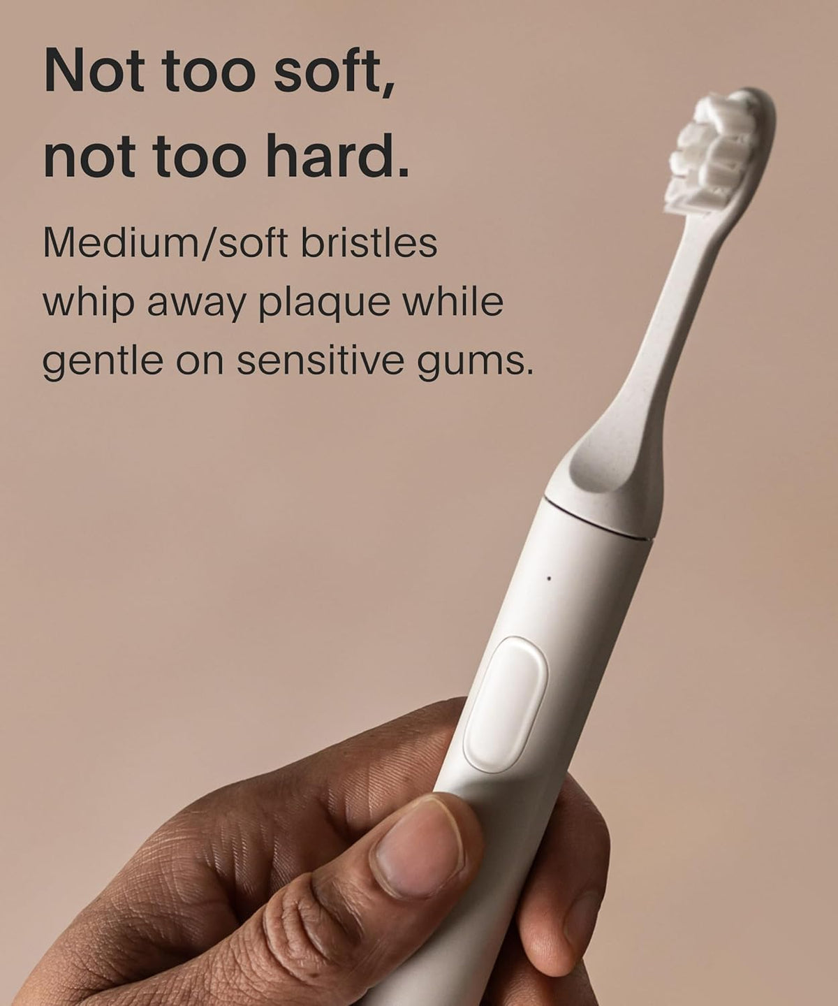 SURI Recyclable Plant-Based, Electric Toothbrush Heads - Built-in Tongue Scraper, Long Lasting
