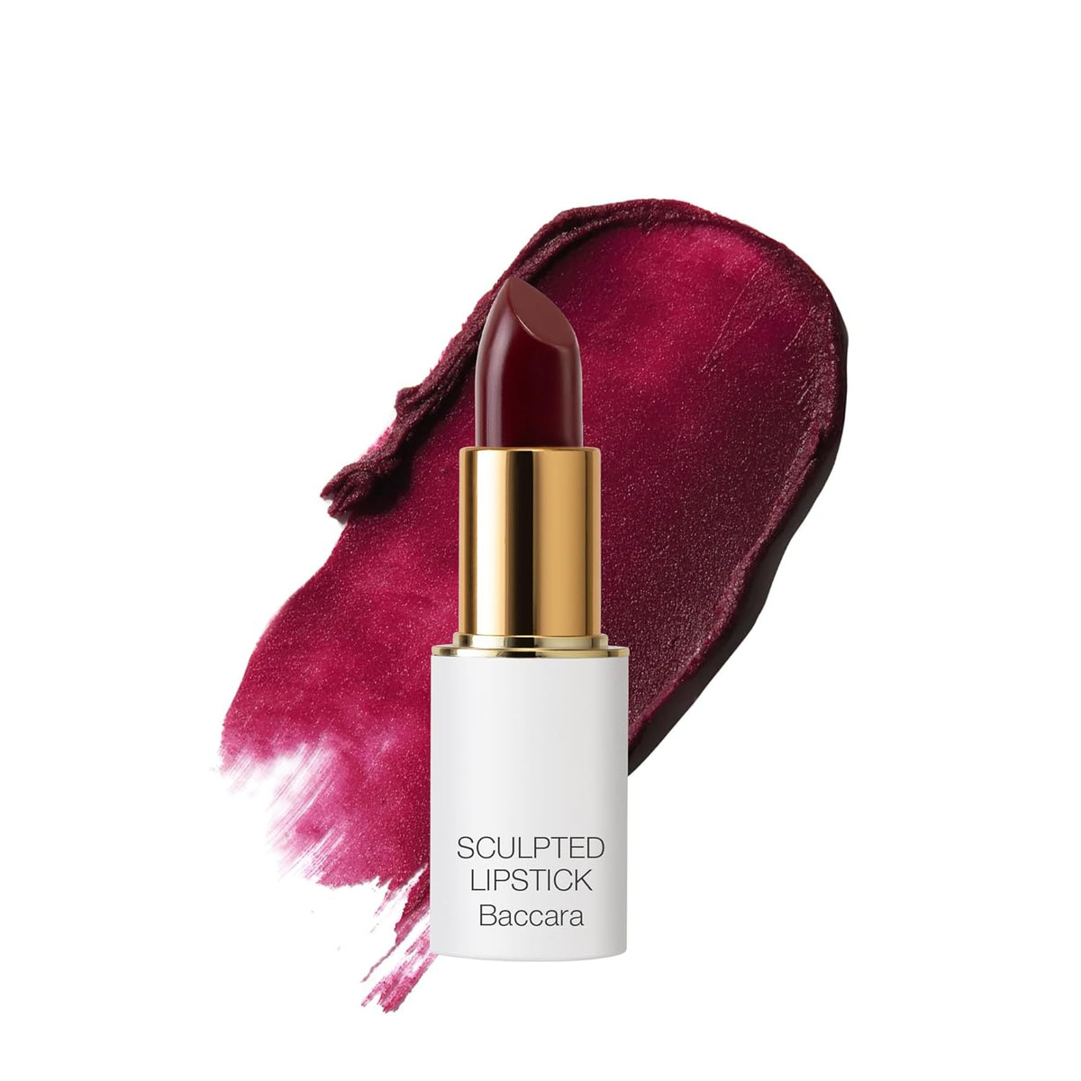 Ogee Full Bloom Sculpted Lipstick (Bacarra - Deep Wine) - Long Lasting Organic Lipstick with Jojoba