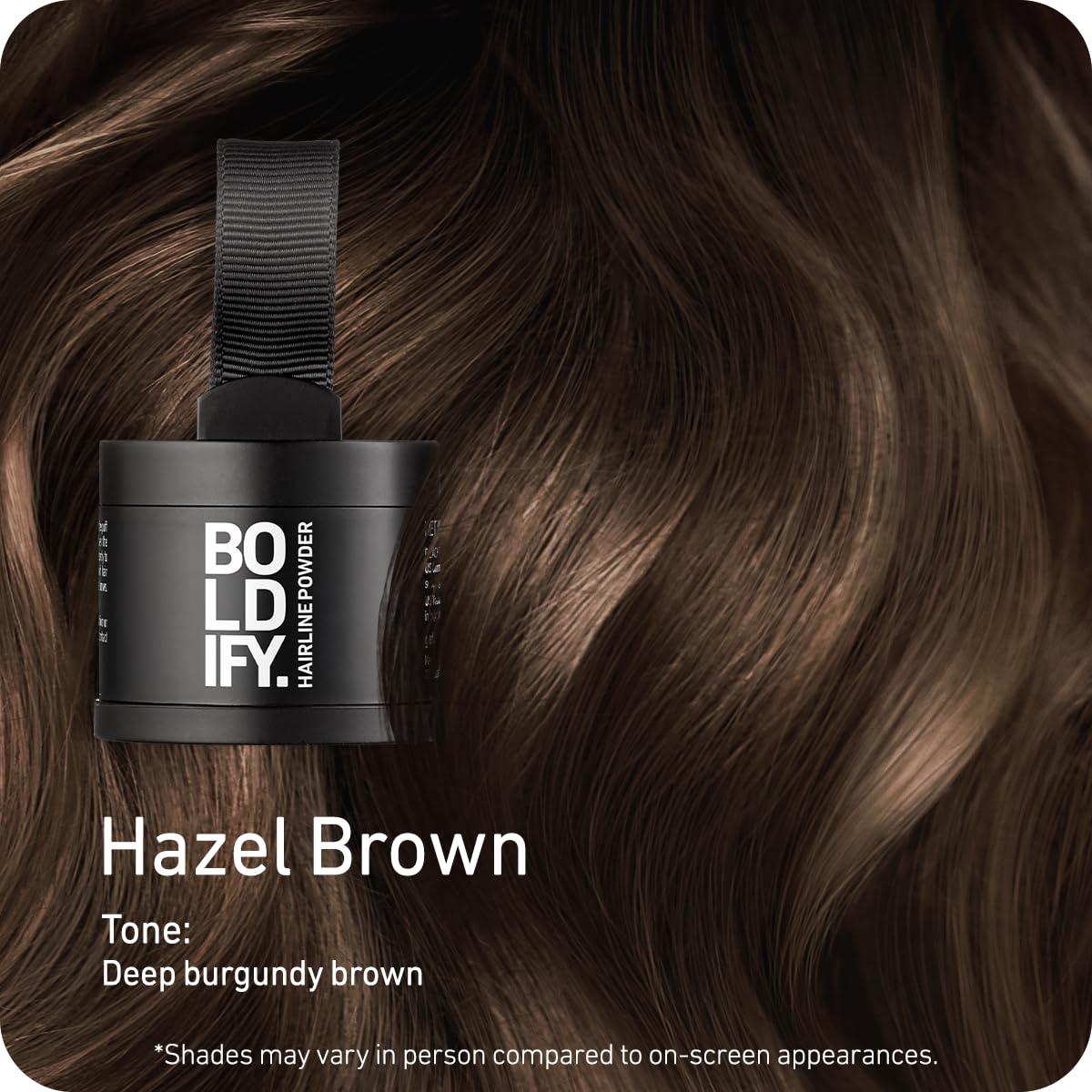 BOLDIFY Hairline Powder - Root Touch Up Hair Color for Gray Coverage - Bald Spot Concealing Hair