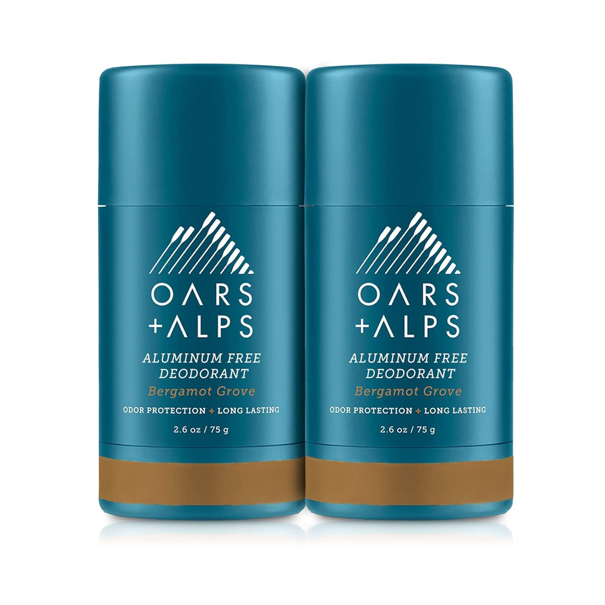 Oars + Alps Aluminum Free Deodorant for Men and Women, Dermatologist Tested and Made with Clean