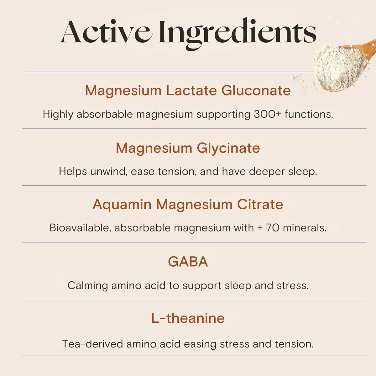 mellö Magnesium Supplement Superblend Powder - Magnesium Glycinate with L-Theanine, GABA, and 70