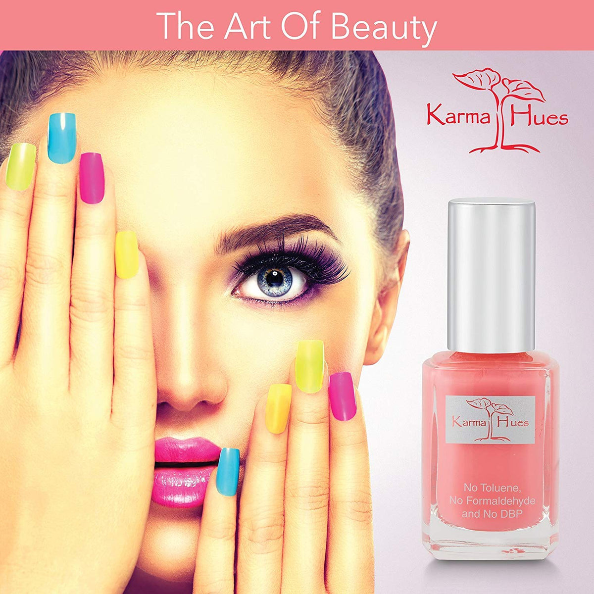 Karma Naturals Nail Polish – Non-Toxic, Vegan & Cruelty-Free (Don't Go Breaking My Heart, 0.43 fl