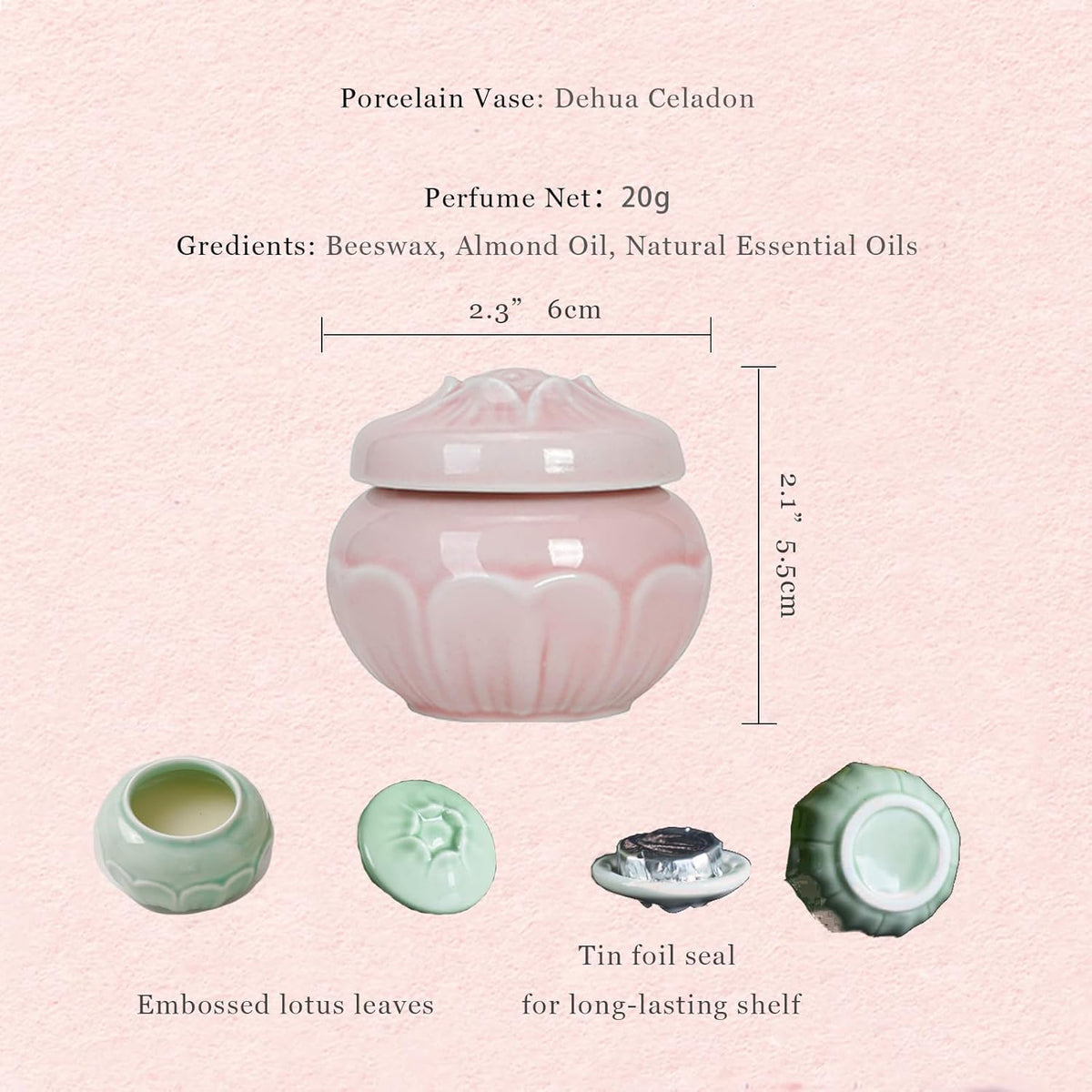 Banami Solid Perfume 3pack - Luxury Gift Set for Women’s | Jasmine,Gardenias,Magnolia | Long