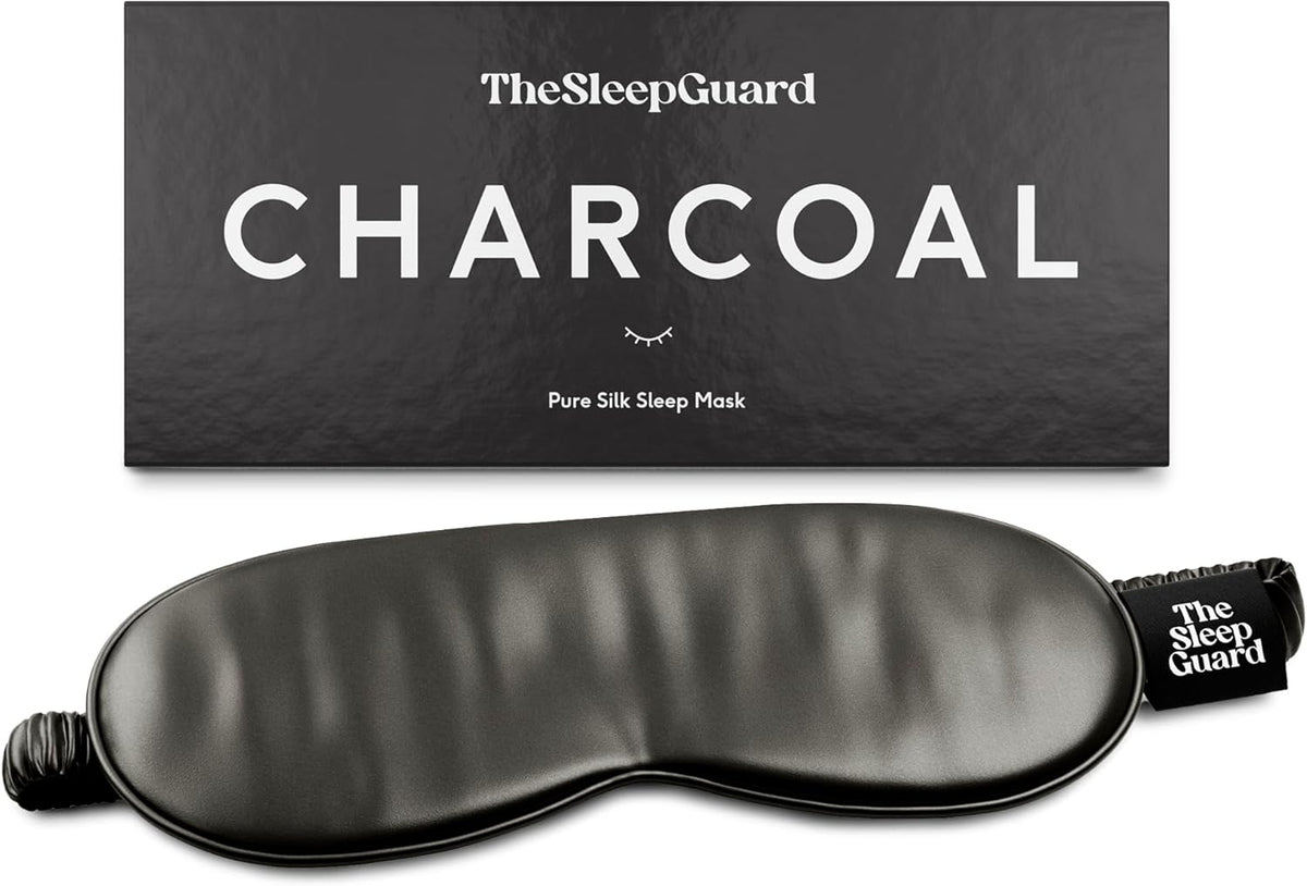 Pure Silk Sleep Mask [100% 6A Mulberry Silk, 22 Momme] Light Blocking Travel Essentials. Eye Masks