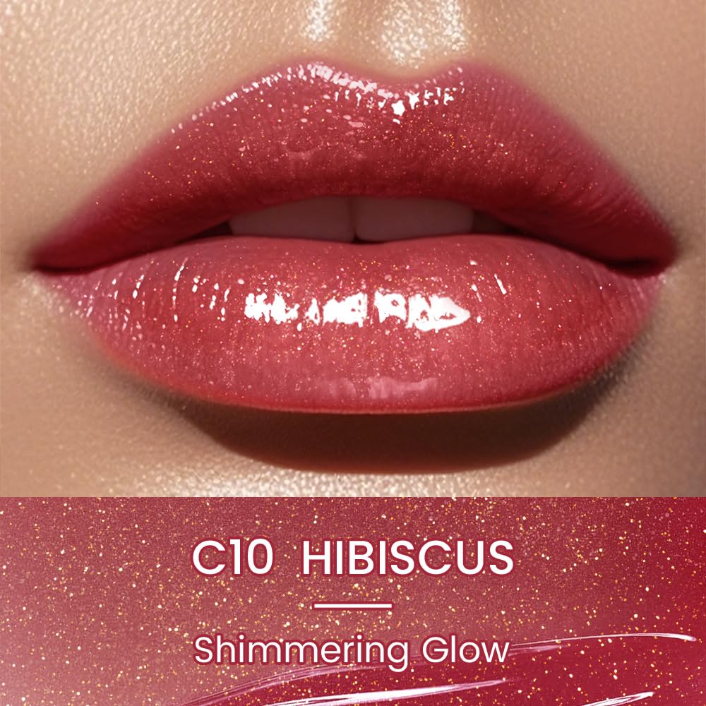 CATKIN Glossy Lip Balm Ultra Hydating Glow Lip Tinted Jelly Plumping Melting Balm Shea Butter