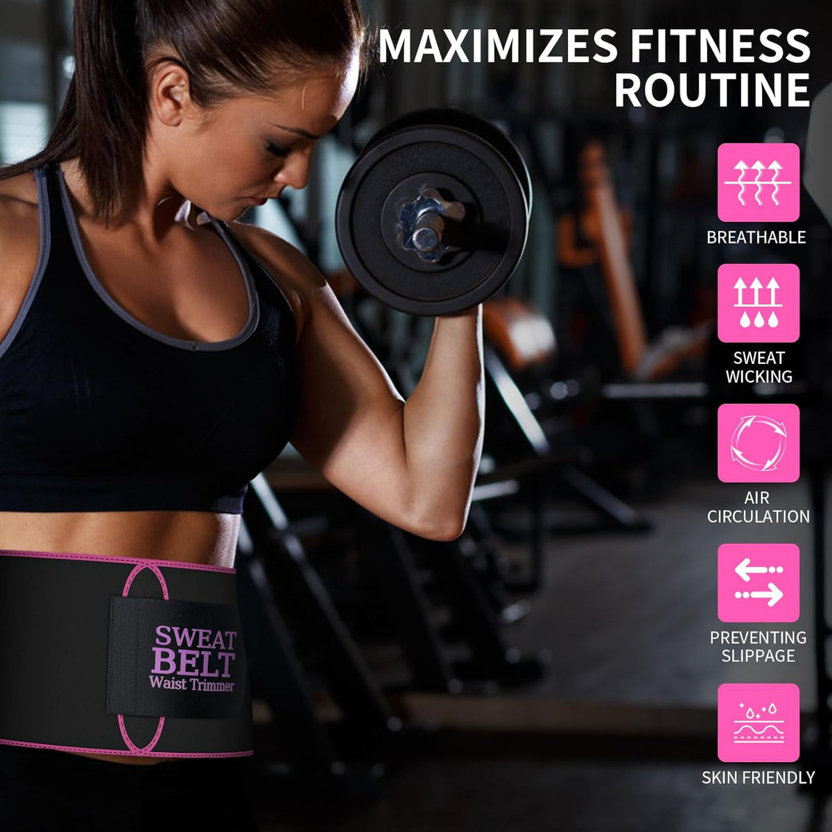 ZPP Waist Trainer for Women and Men, Neoprene Sweat Band Waist Trimmer Belt Slimming Stomach Wrap