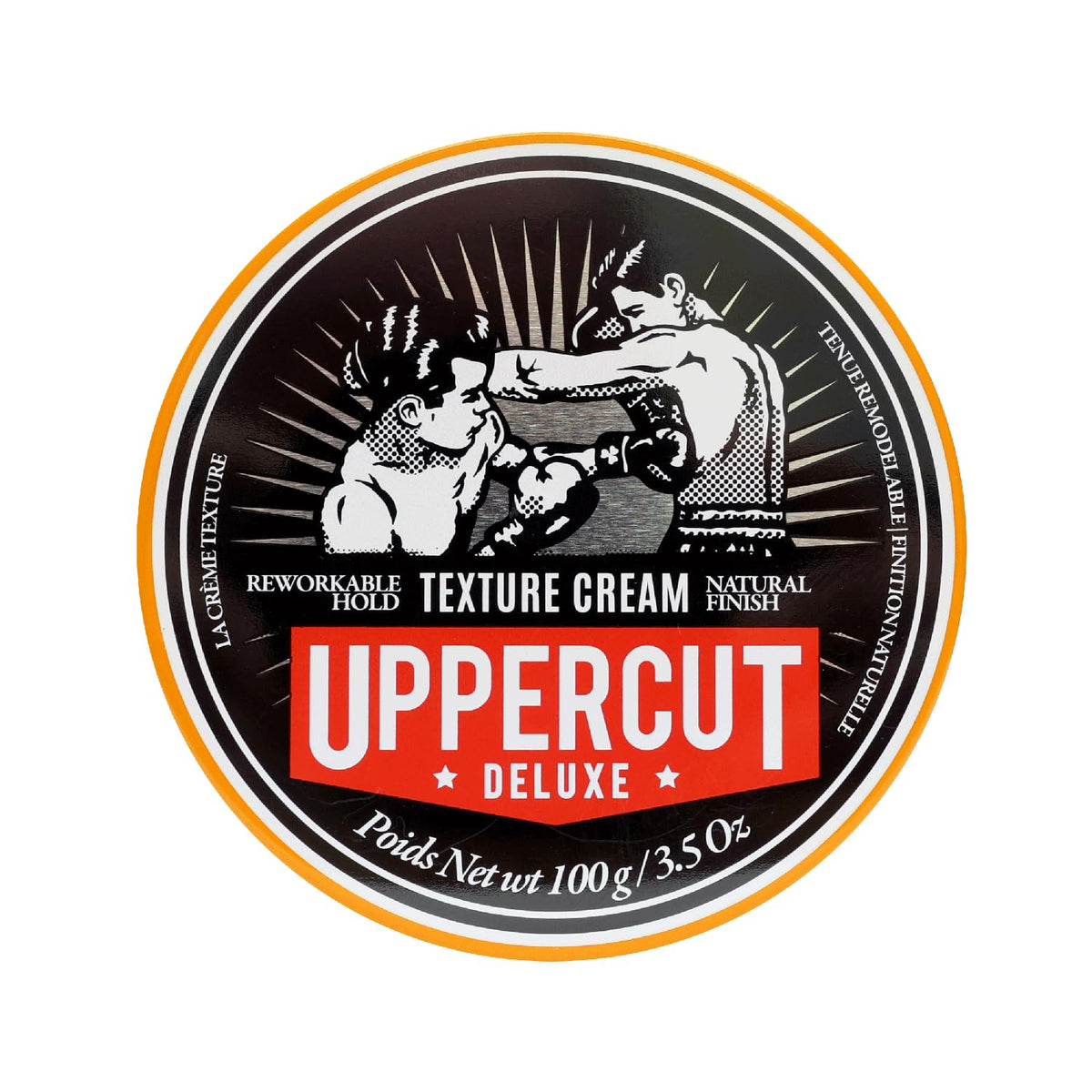 UPPERCUT DELUXE Texture Cream –Flexible, Reworkable Styling Cream for Men – Natural Matte Finish