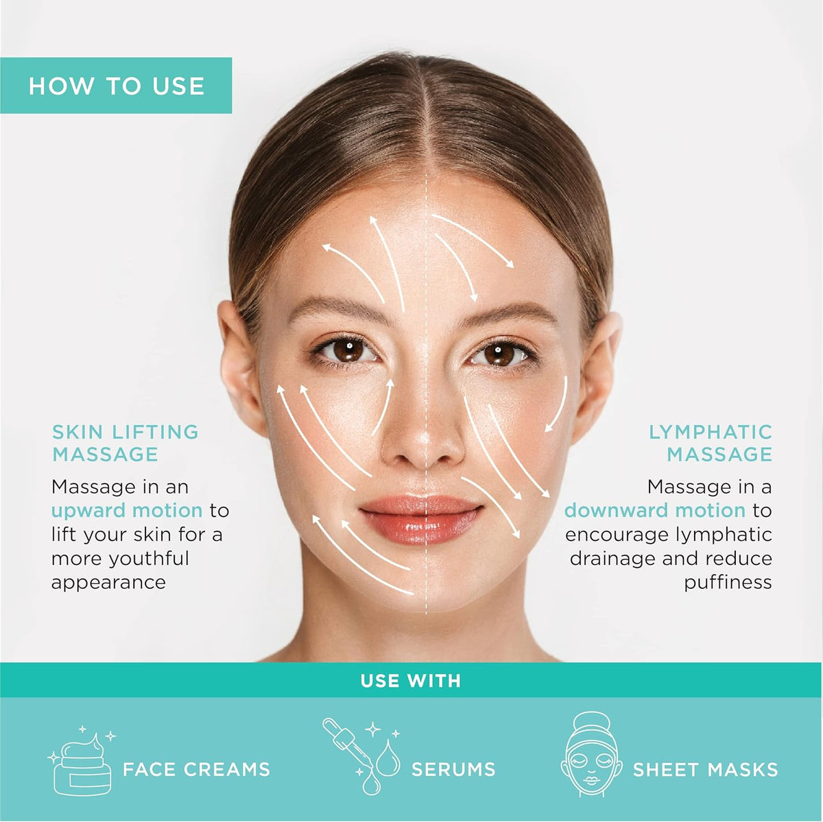 Stainless Steel Ice Globes for Facials (Gold), Durable Cryo Globes Instantly Reduce Puffiness