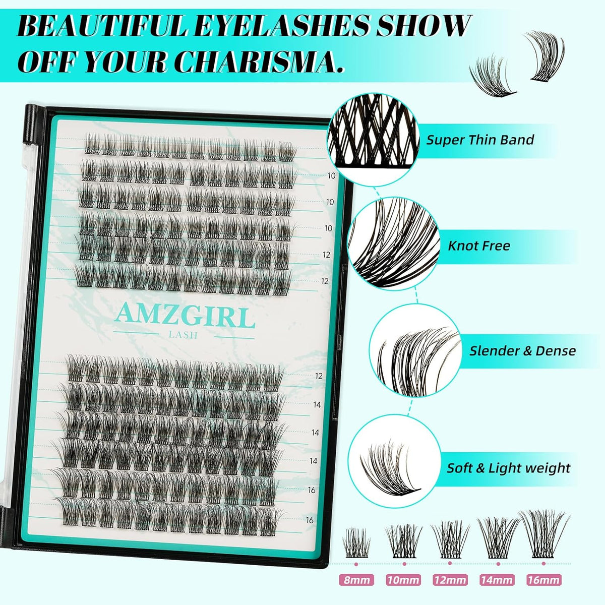 Lash Extension Kit Daybreak Lash Clusters kit Lash Bond and Seal Eyelash Remover and Lash