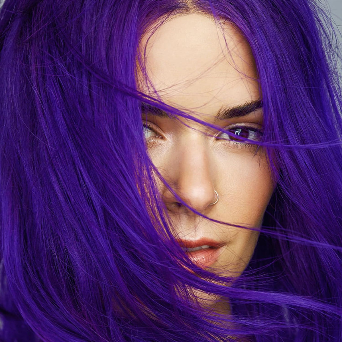 Good Dye Young Semi-Permanent Hair Color, Vegan and Cruelty-Free Purple Hair Dye, Last up to 24