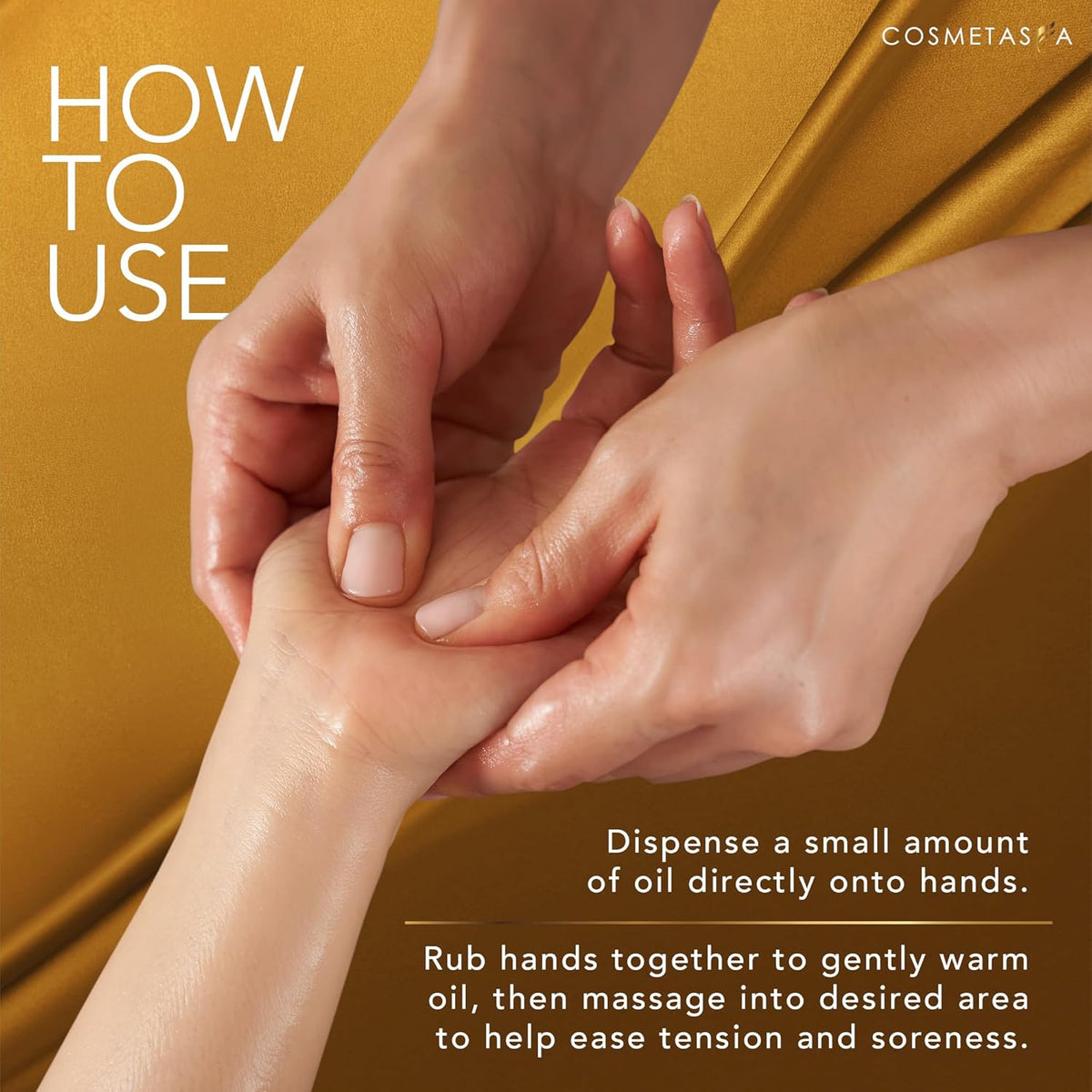 Large Cellulite Massage Oil with Collagen & Stem Cells- 100% Natural Cellulite Oil, Highly