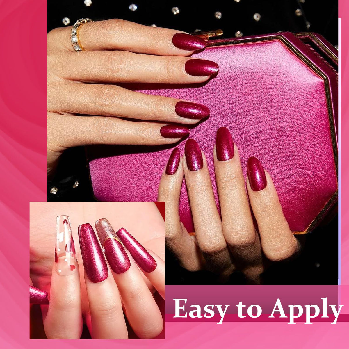Major Dijit Quick Dry Nail Polish Bright Red Summer Nail Lacquer for Nail Art Regular Nail Polish