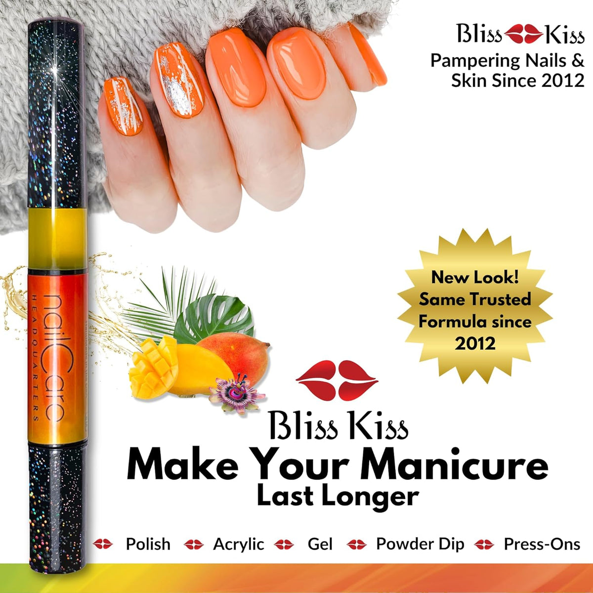 Nail Care Headquarters Simply Pure Cuticle Oil Pen for Nails - Nail Strengthener & Growth Oil and