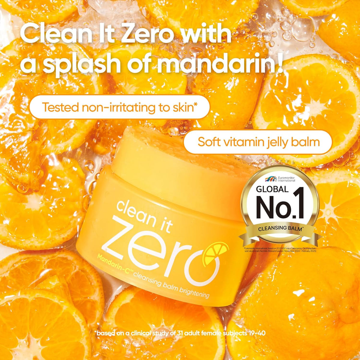 BANILA CO Clean it Zero Brightening Cleansing Balm | Korean Makeup Remover for Radiant Complexion |