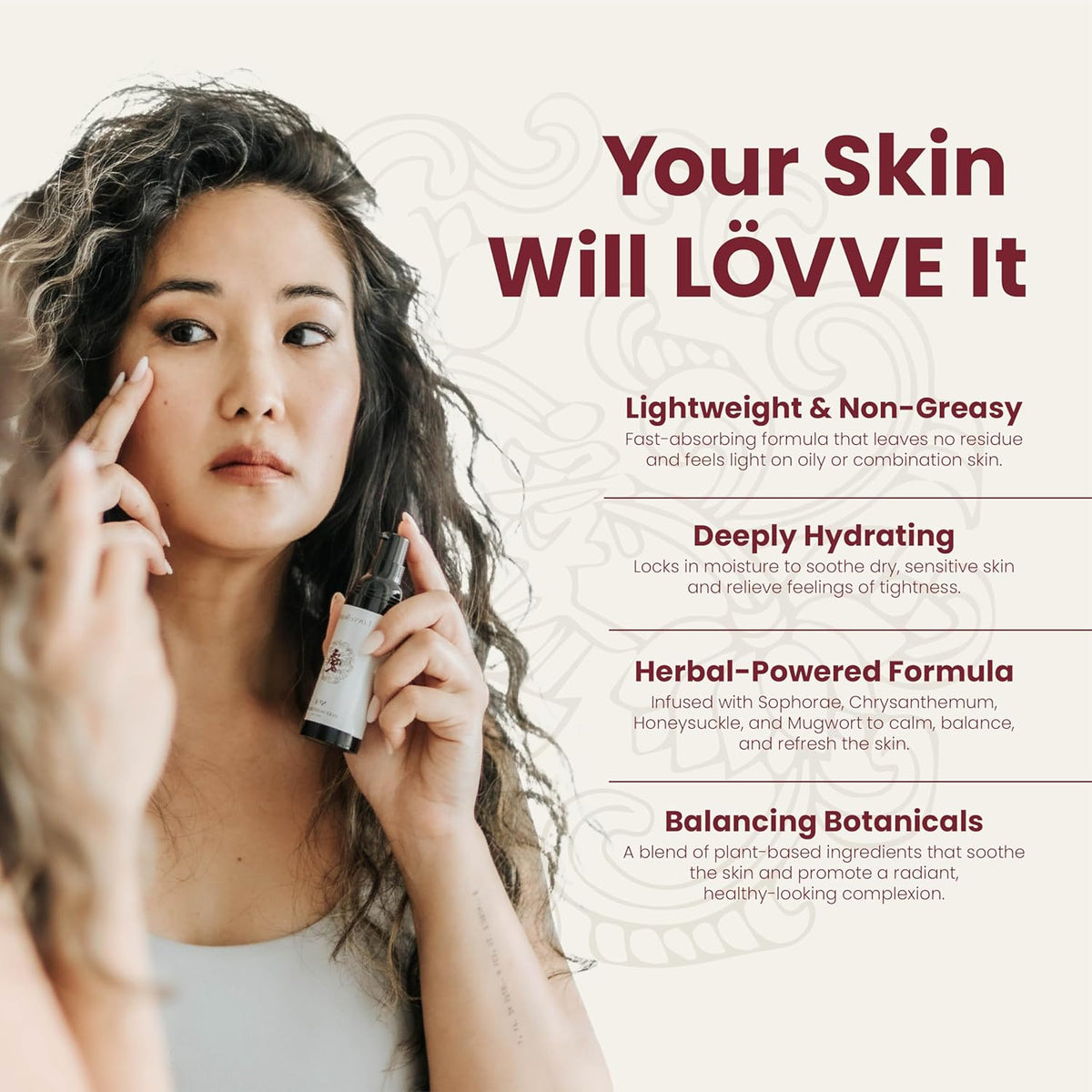 Anti Aging Serum – Plant-Based Retinol & Peptide Alternative with Açai Berry Oil, Ginseng &