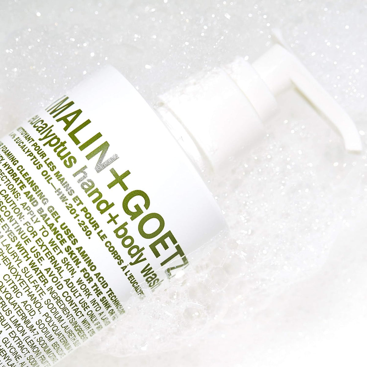 Malin + Goetz Eucalyptus Hand + Body Wash natural cleansing, purifying, hydrating hand & body wash.