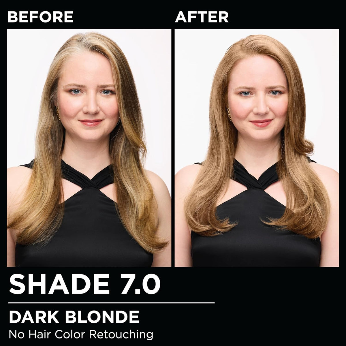 Garnier Hair Color Olia Ammonia-Free Brilliant Color Oil-Rich Permanent Hair Dye, 7.0 Dark Blonde
