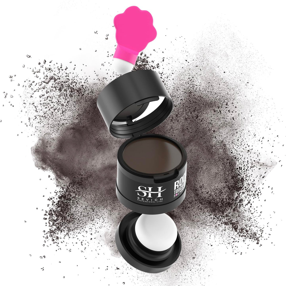 Sevich Hairline Powder 2.0，Instantly Conceals Hair Loss, Root Touch up Powder, Hair Shadow Toppers