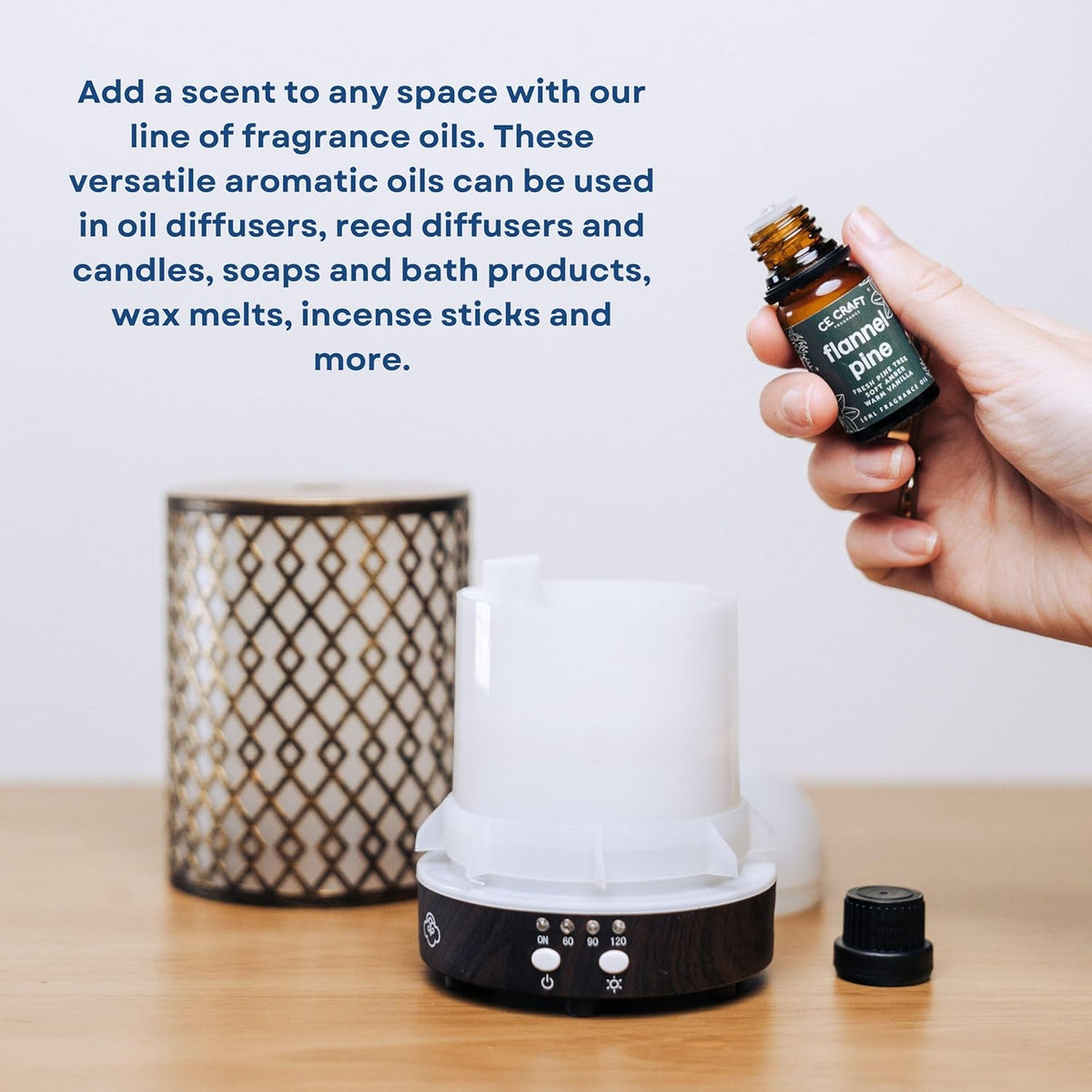 CANDECraftCo Premium Fragrance Oil – Diffuser Oils Fragrances Scented for Home, Candle Soap Making