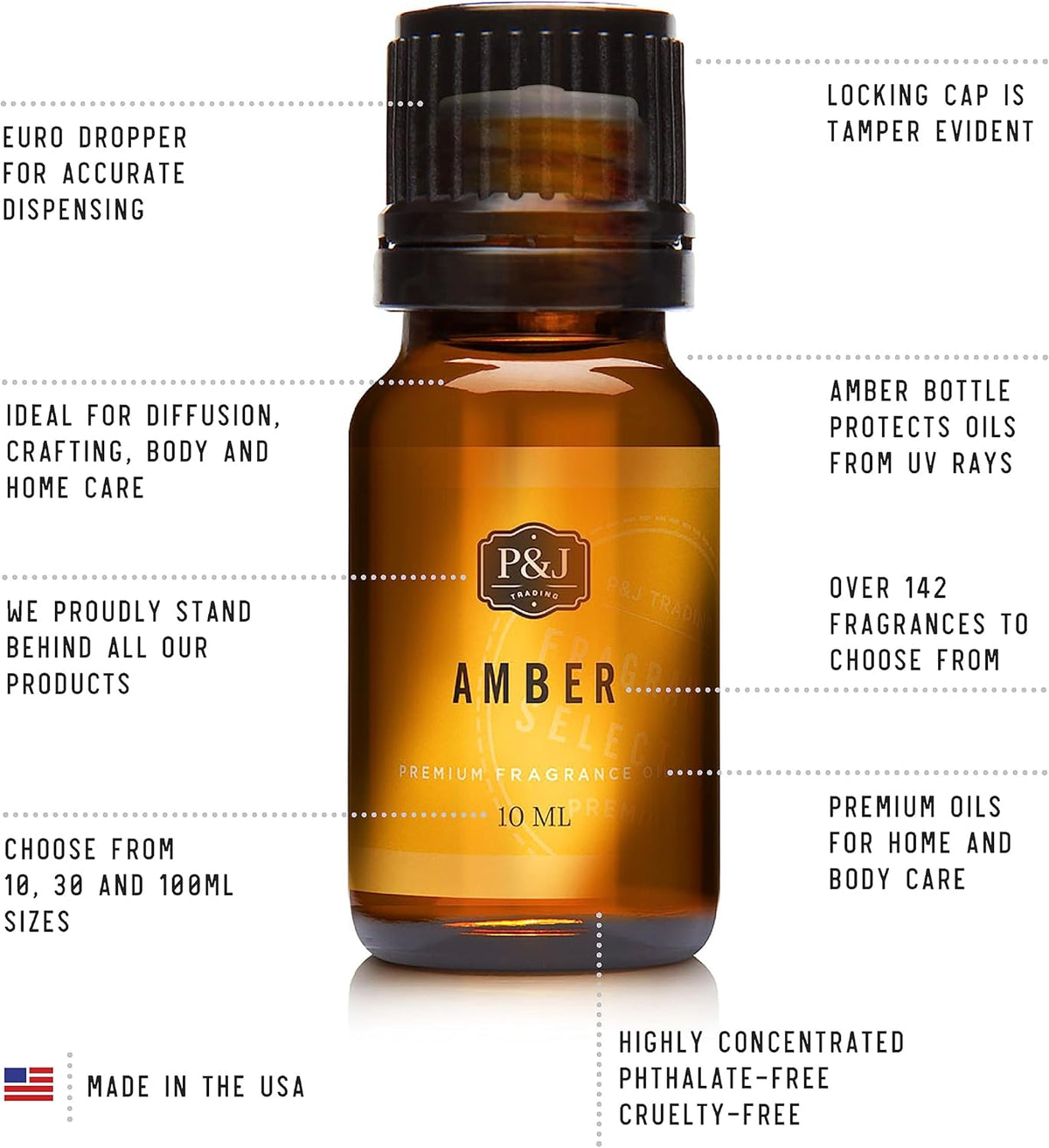 P&J Trading Fragrance Oil | Plumeria Oil 100ml - Candle Scents for Candle Making, Freshie Scents