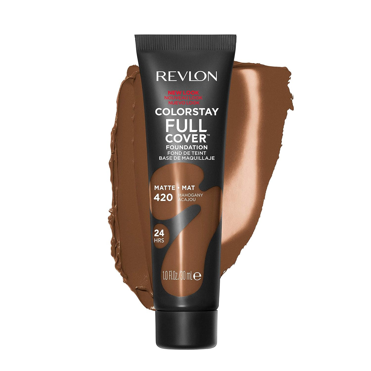 Revlon ColorStay Full Cover Longwear Matte Foundation, Heat & Sweat Resistant Lightweight Face