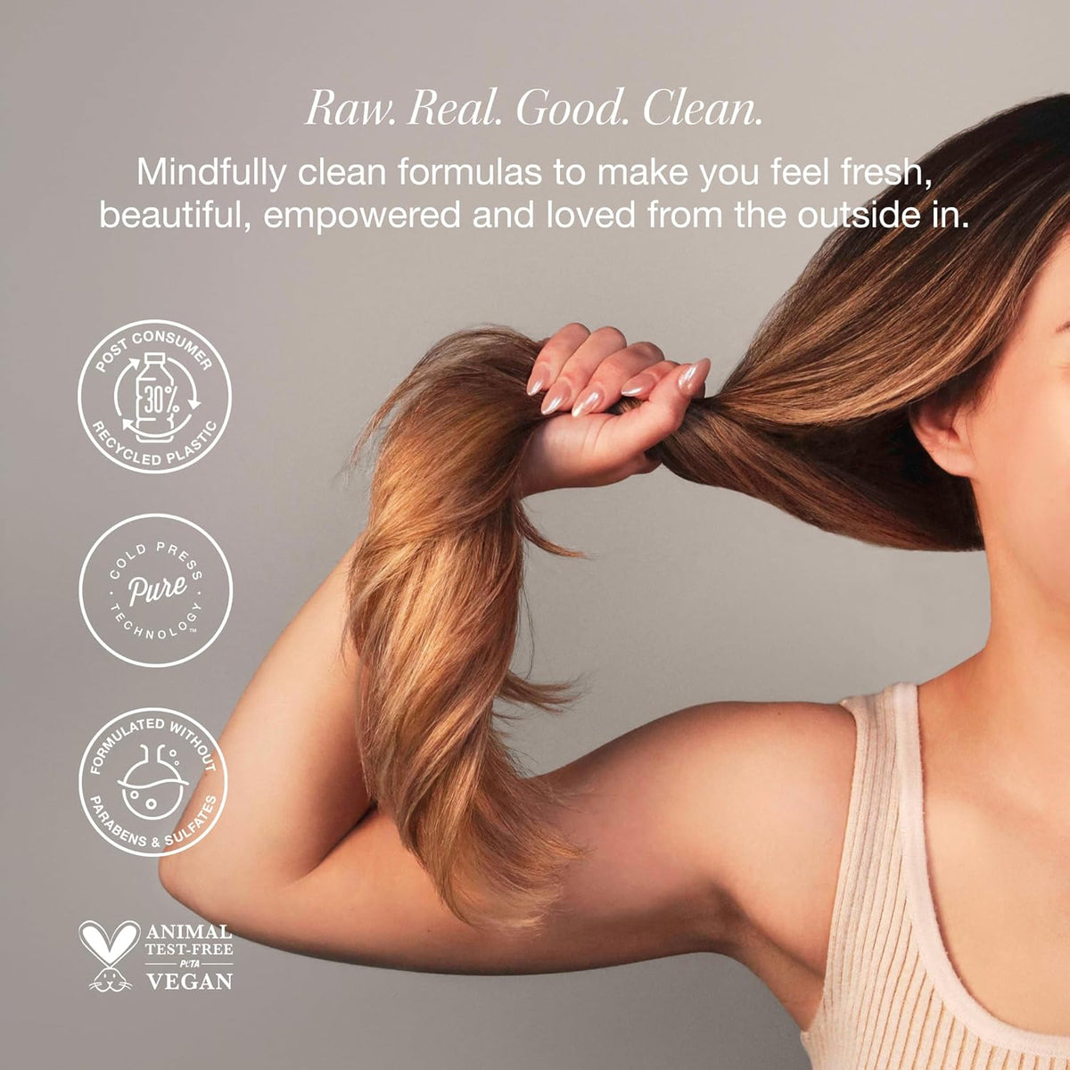 Raw Sugar Grow Pro Hair Care Bundle- Shampoo & Conditioner with Vegan Biotin for Anti-Thinning &