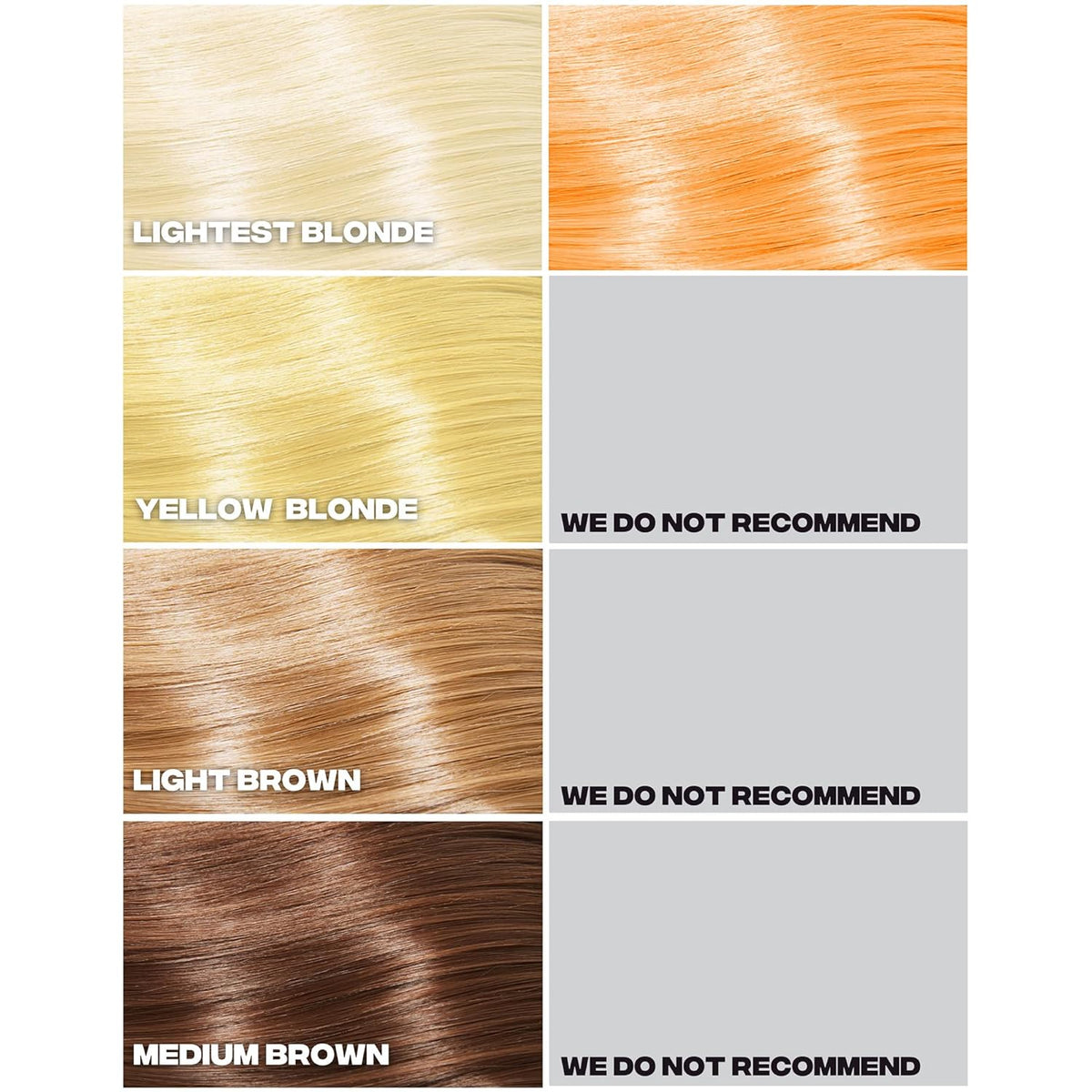 Good Dye Young Semi-Permanent Hair Color, Vegan and Cruelty-Free Peach Orange Hair Dye, Last up to