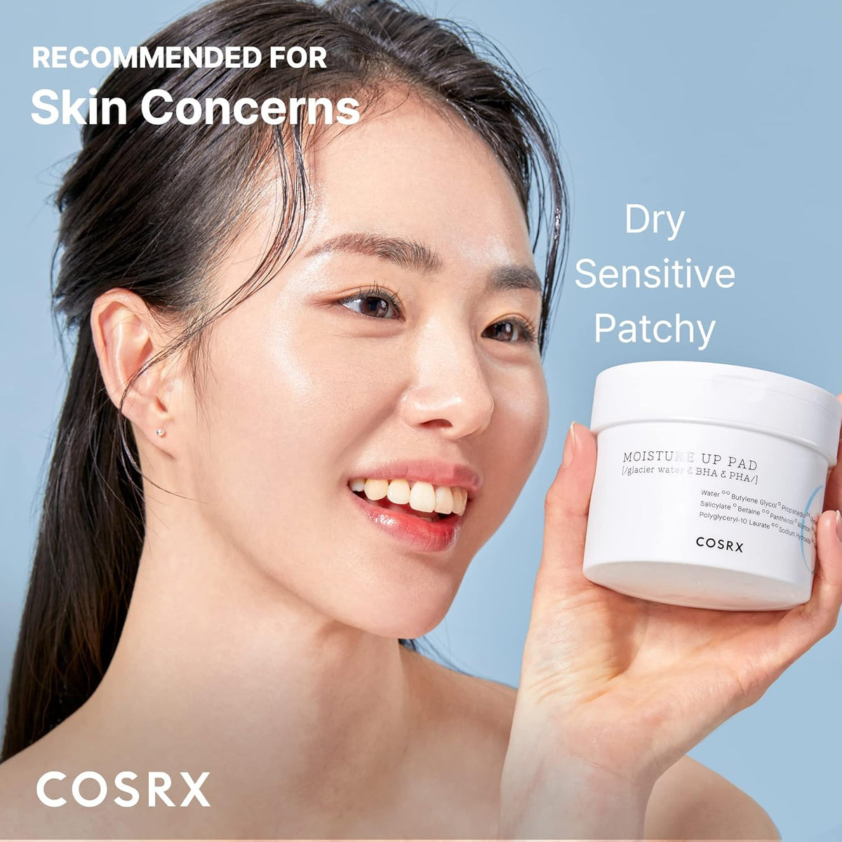 COSRX Propolis Toner Pads 70 Sheets, BHA, Gentle Daily Exfoliant for Sensitive Skin, Preventing