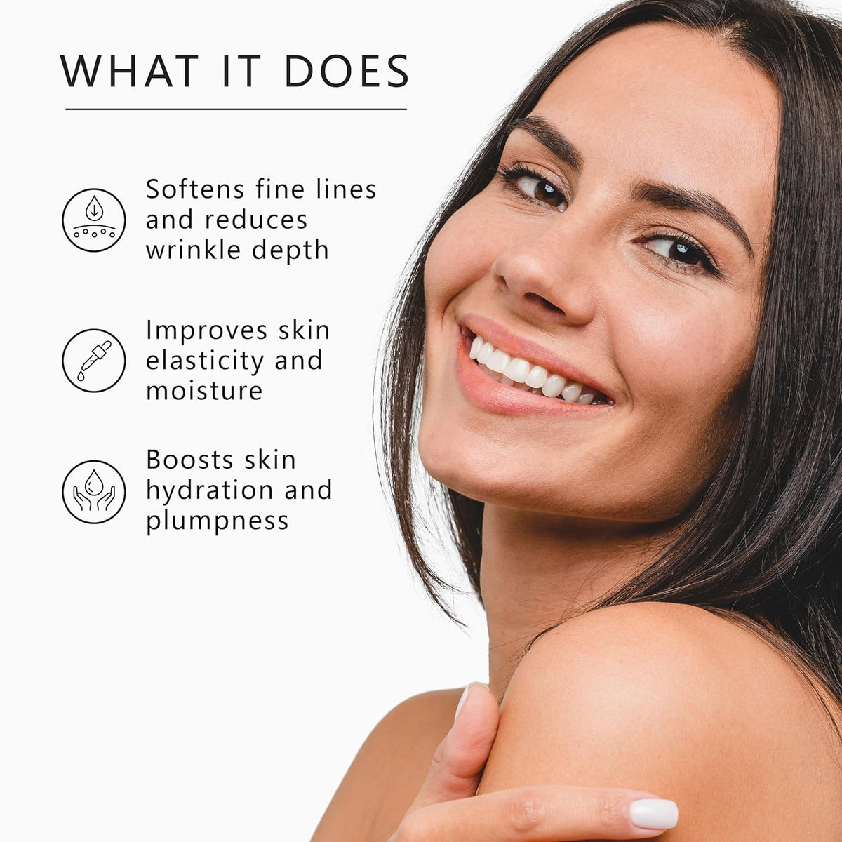 Asterwood Matrixyl 3000 + Argireline Serum with Hyaluronic Acid - Anti-Aging, Wrinkle Reducing