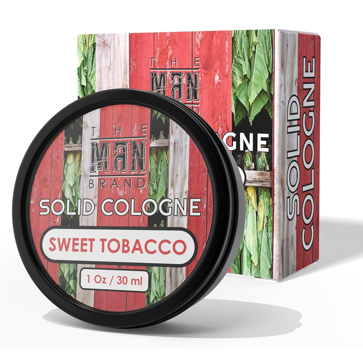 Solid Cologne Men's Sweet Tobacco Scent, Wax Tobacco Cologne for men, Solid Perfume with a Sweet