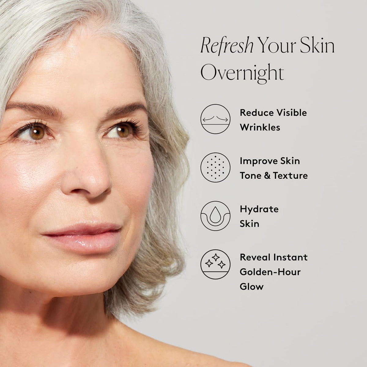 Naked & Thriving The Night Set | Renew Resurfacing Night Serum (30 mL) + Rejuvenate Restorative