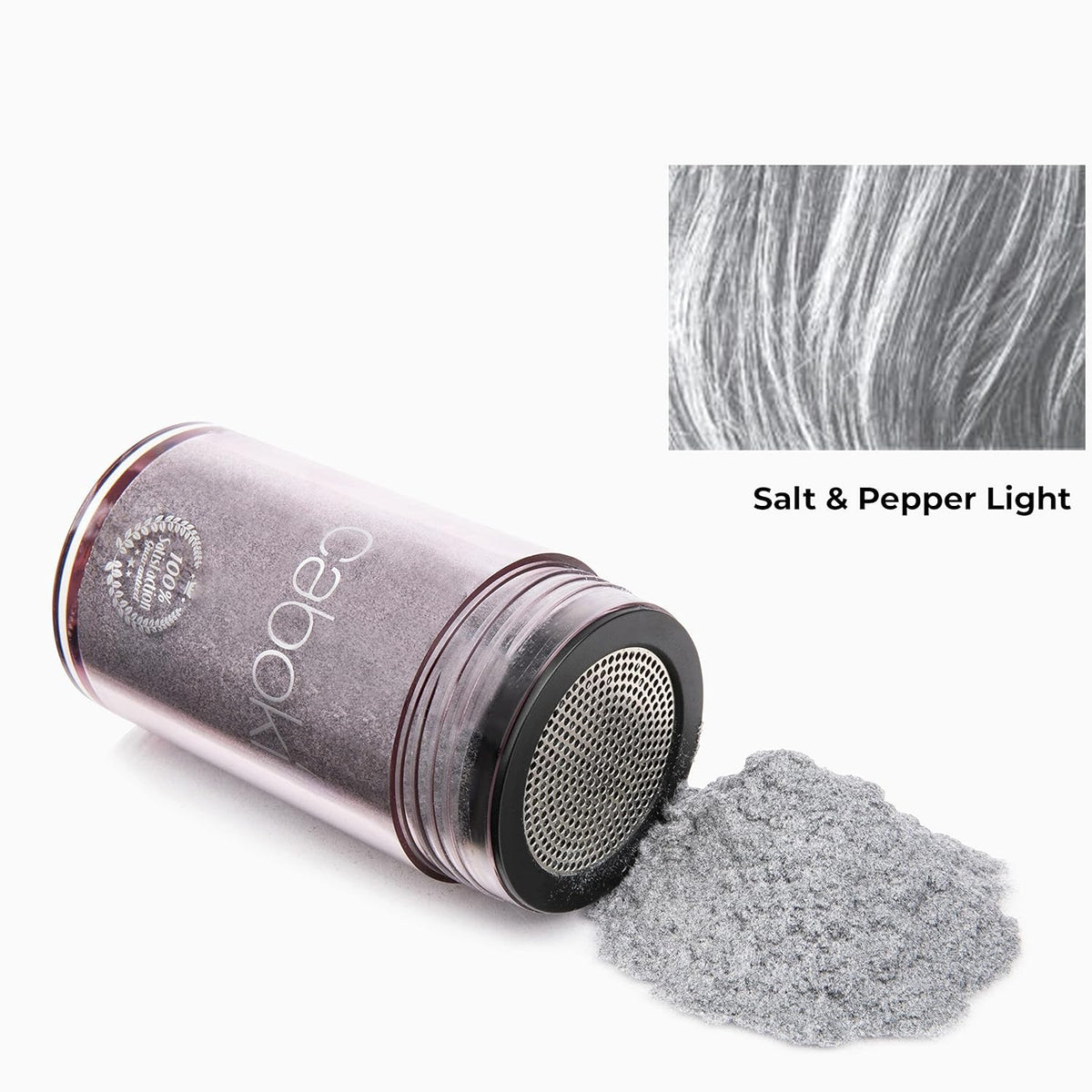 Caboki Hair Loss Concealer. All-Natural Hair Building Fiber. Make Thin Hair Look 10X Fuller