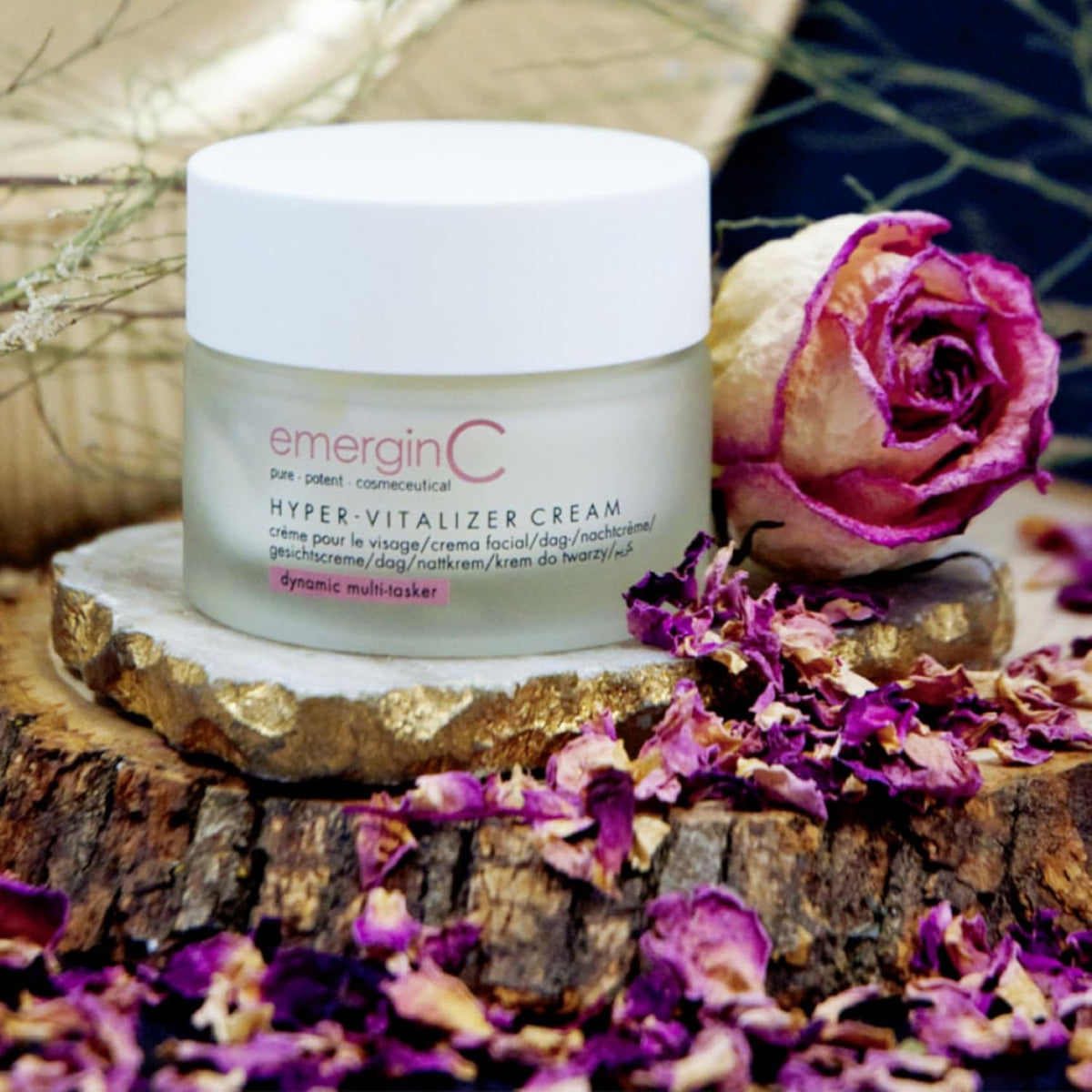 emerginC Hyper-Vitalizer Cream - Antioxidant Facial Moisturizer - Alpha-Lipoic Acid, Hyaluronic